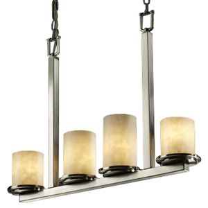Clouds Dakota Linear Suspension by Justice Design Group - Starlight Lighting USA and Canada